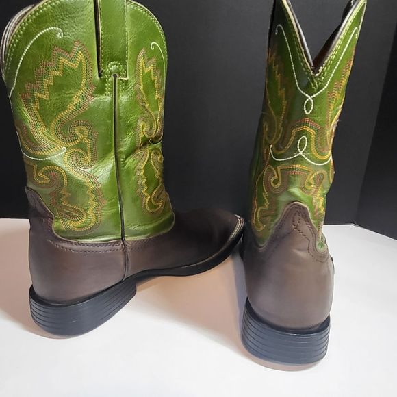 Justin Men's Western Cowboy Boots - Picture 5 of 8